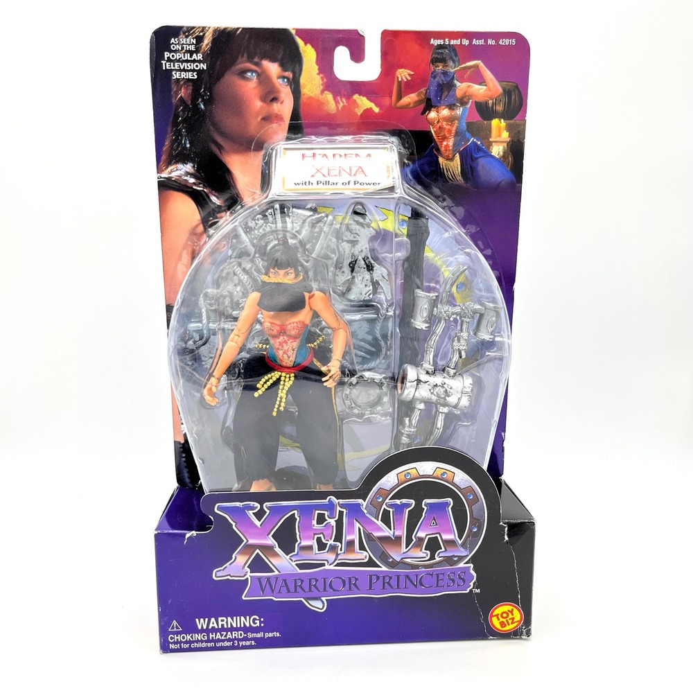 Toy Biz Xena Harem with Pillar of Power Action Figure New in Box